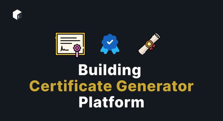 course | Building Certificate Generator - Full Stack Web Application